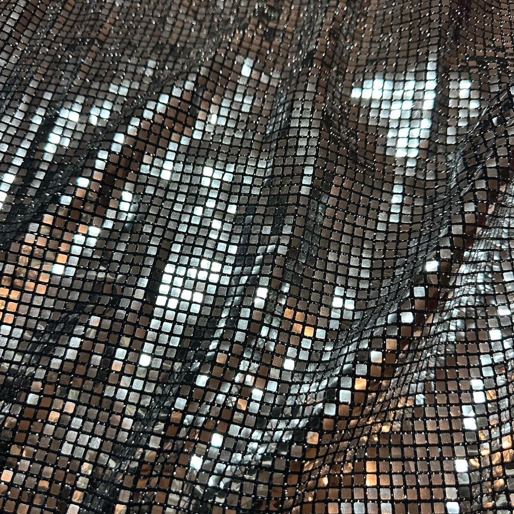 Zara Metallic One Shoulder Dress - Picture 2 of 14